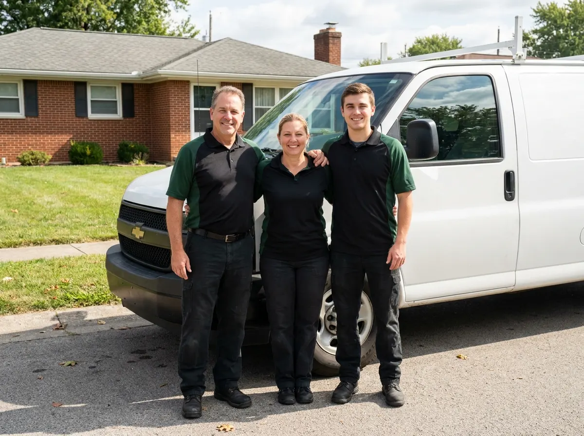The HarborStone Pest Care team, pest control sevice in Columbus, OH